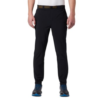 Columbia Lodge Woven Jogger, Pantalones Negros Para Hombre | 058246-UON